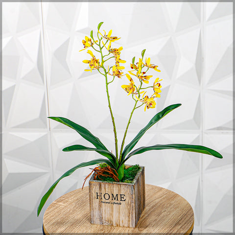 Artificial Dendrobium Orchid Plant