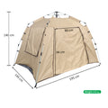 Instant setup pop up tent for outdoor use