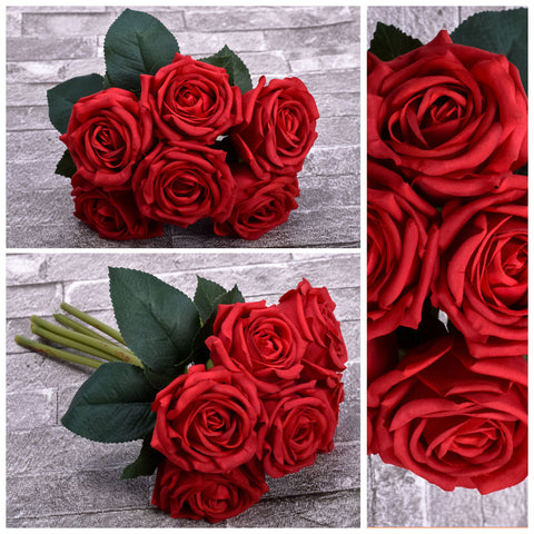 Real Touch Artificial Rose Flowers