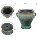 Decorative terracotta pots