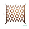 Wooden trellis panels