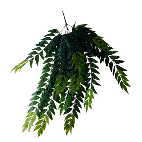 Artificial hanging bunch leaf for home decor