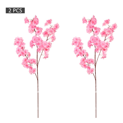 2pcs Fake Cherry Blossom Flower