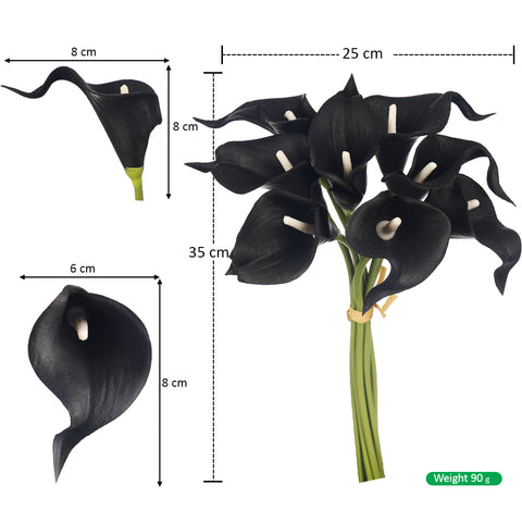 2bunches Fake Mini Calla Lily Flower