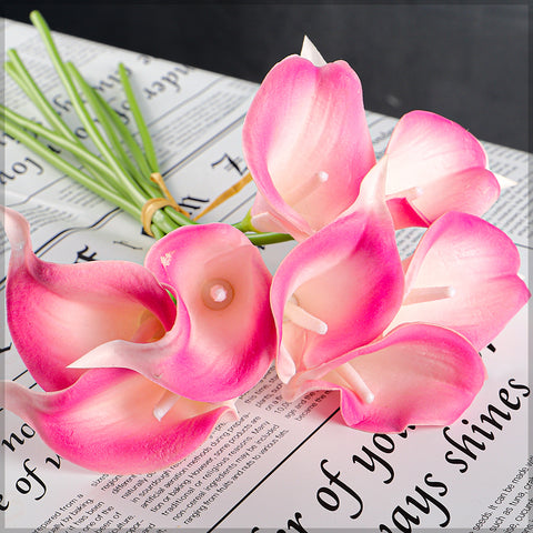 2bunches Fake Mini Calla Lily Flower