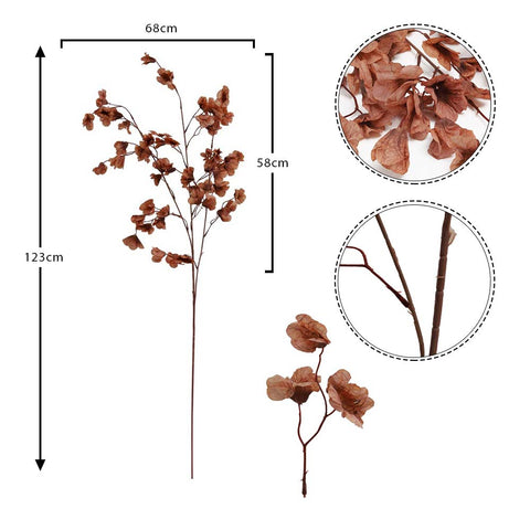 Artificial Morning Glory Flower Stem Set