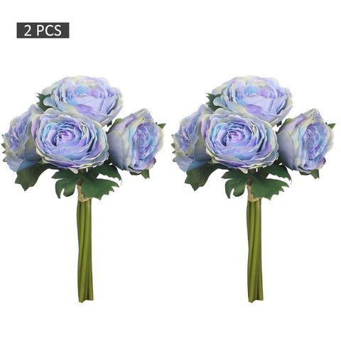 2pcs Fake Silk Roses