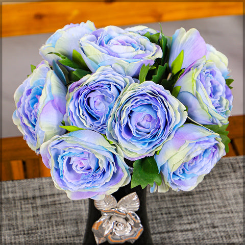 2pcs Fake Silk Roses