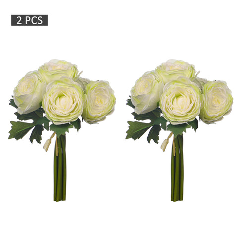 2pcs Fake Silk Roses