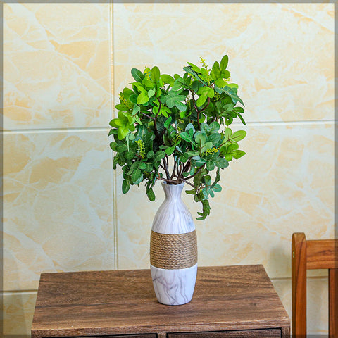 Faux greenery leaves bunch for indoor decoration