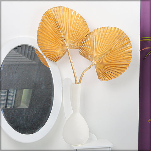 Vibrant artificial fanleaf for home styling