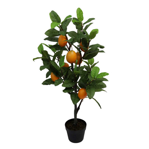 Faux lemon tree for stylish interiors