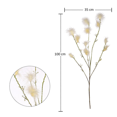 Artificial Feather Flower Stem-Feather Flower