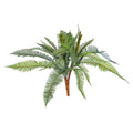 Artificial fern bunch for rustic decor