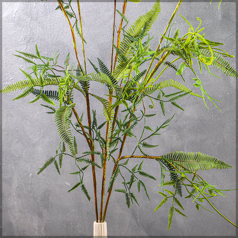 Artificial Fern Bunch and Stems