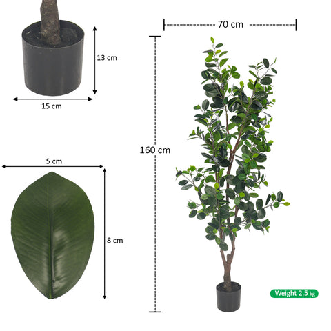 Artificial Ficus Plant 160cm Tall