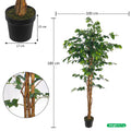 Artificial ficus plant 180cm high for minimalist spaces