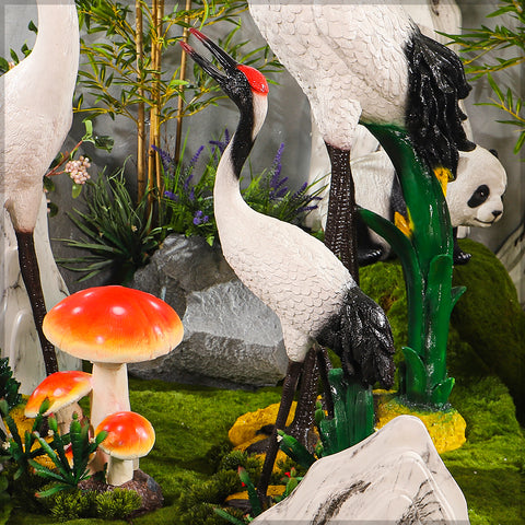 Flamingo Statue for Garden Decoration