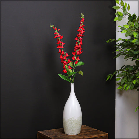 2pcs Artificial Foxglove Single Stem Flowers