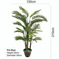 Decorative artificial bamboo tree