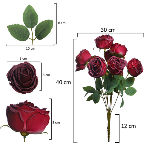 Artificial Rose Bunch Flower