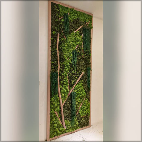 Fresh Moss Wall Design