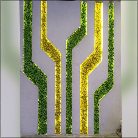 Fresh Moss Wall Design