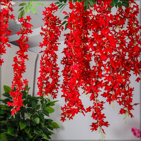 4pcs Artificial Hanging Jasmine Flower