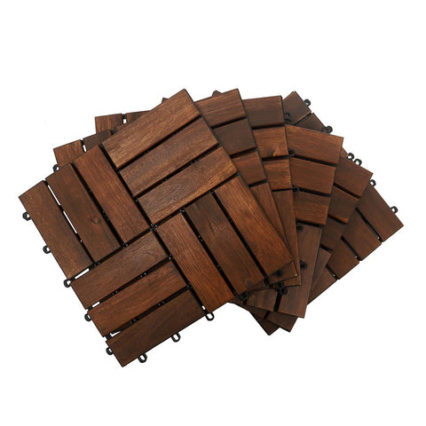 Acacia Wooden Floor Tiles