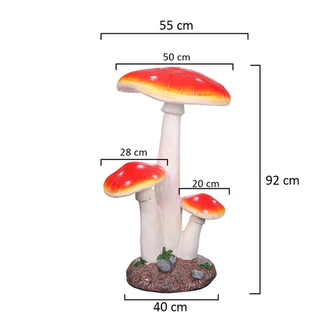 Garden Mushroom Sculpture