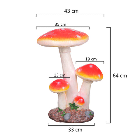 Garden Mushroom Sculpture