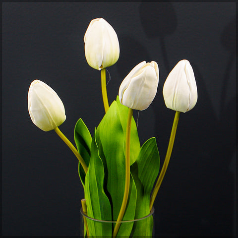 Nearly Natural Garden Tulip Flowers