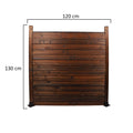 Functional wooden field gates for garden access