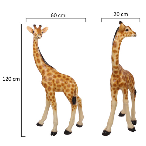 Garden Simulation Giraffe Statue