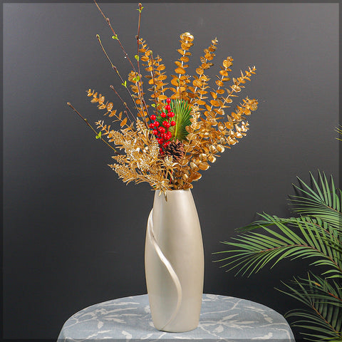 Golden Flower Arrangements