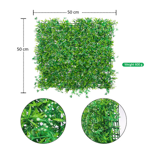 Artificial Babybreath Green Panels