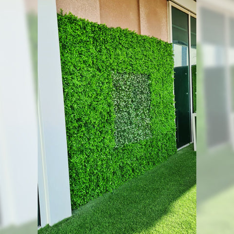 Grass Panels For Wall Decoration