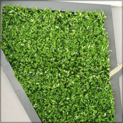 Grass Wall Panel Installation