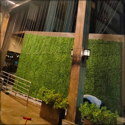 Grass Wall Panel Decoration