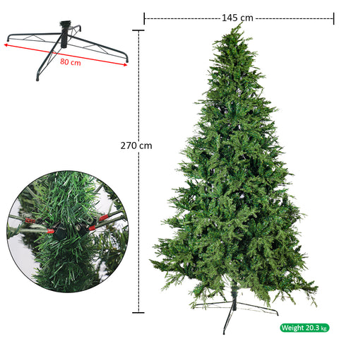 Decorative Green Artificial Christmas Tree