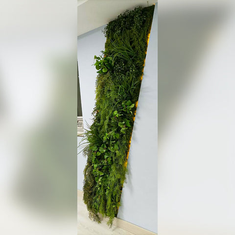 Green Leaves for Wall Decoration