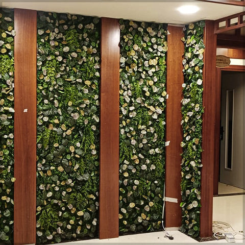 Green Leaves Wall Arrangement