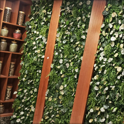 Green Leaves Wall Arrangement