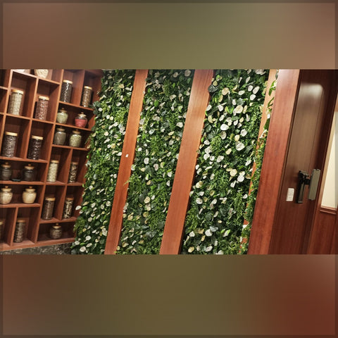 Green Leaves Wall Arrangement