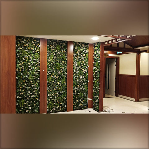 Green Leaves Wall Arrangement