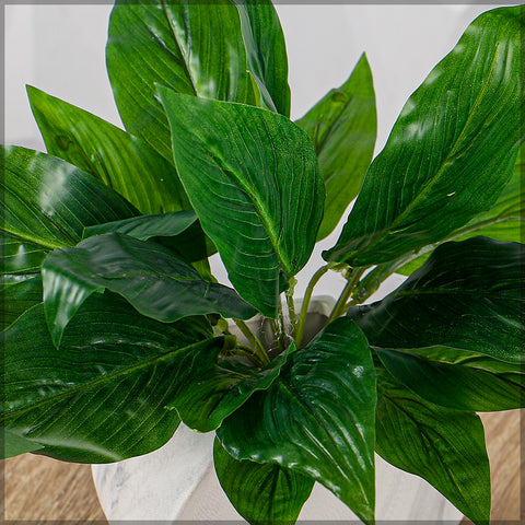 Artificial leaves bunch for landscaping projects