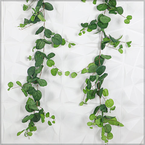 Green artificial vines for indoor and outdoor decoration