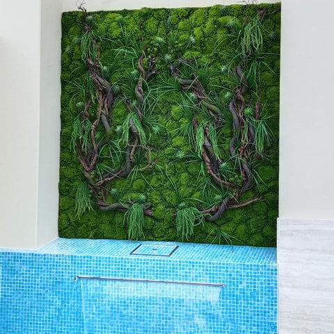 Green Wall Decoration