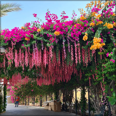 Garden Hanging Flower Arrangement