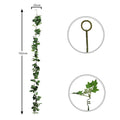 Realistic ivy garland with hanging vines for home decor